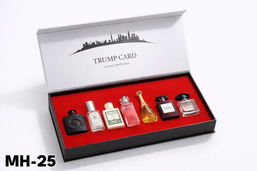 رقم TRUMP CARD 5ML طقم عطر 7 قطع 5 قطع