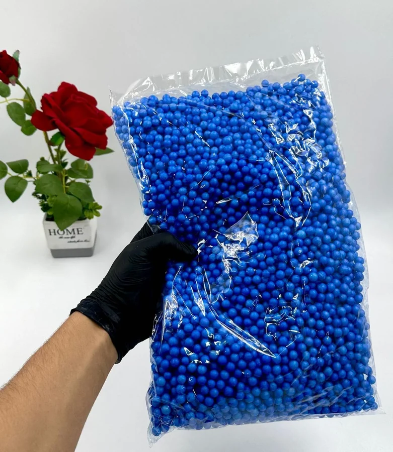 كرات فوم للهدايا ازرق