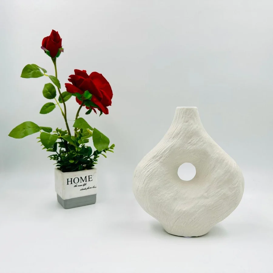 فازا منزلية ابيض